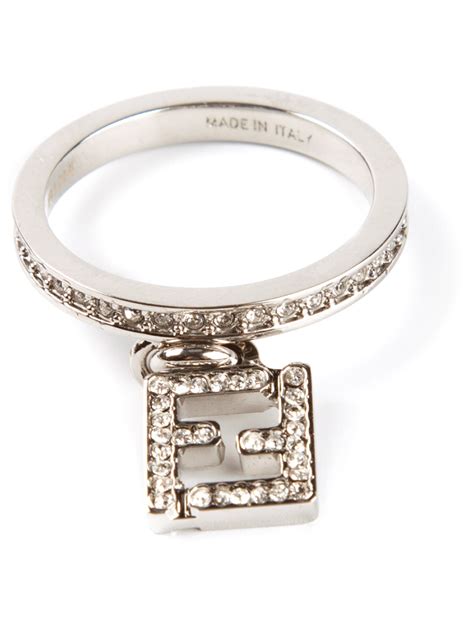 fendi ring diamond